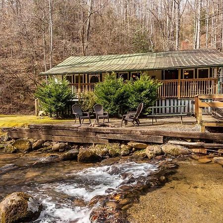 Creekside 1920'S Farmhouse Villa Bryson City Luaran gambar