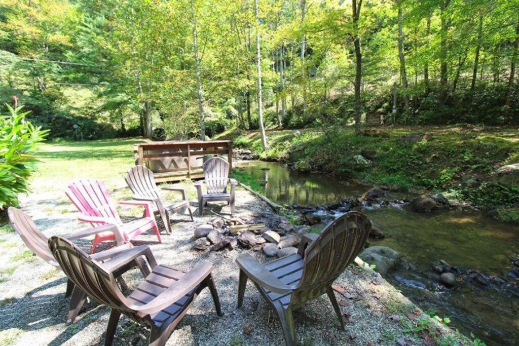Creekside 1920'S Farmhouse Villa Bryson City Luaran gambar
