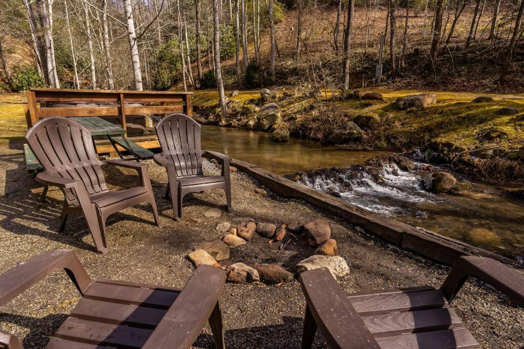 Creekside 1920'S Farmhouse Villa Bryson City Luaran gambar