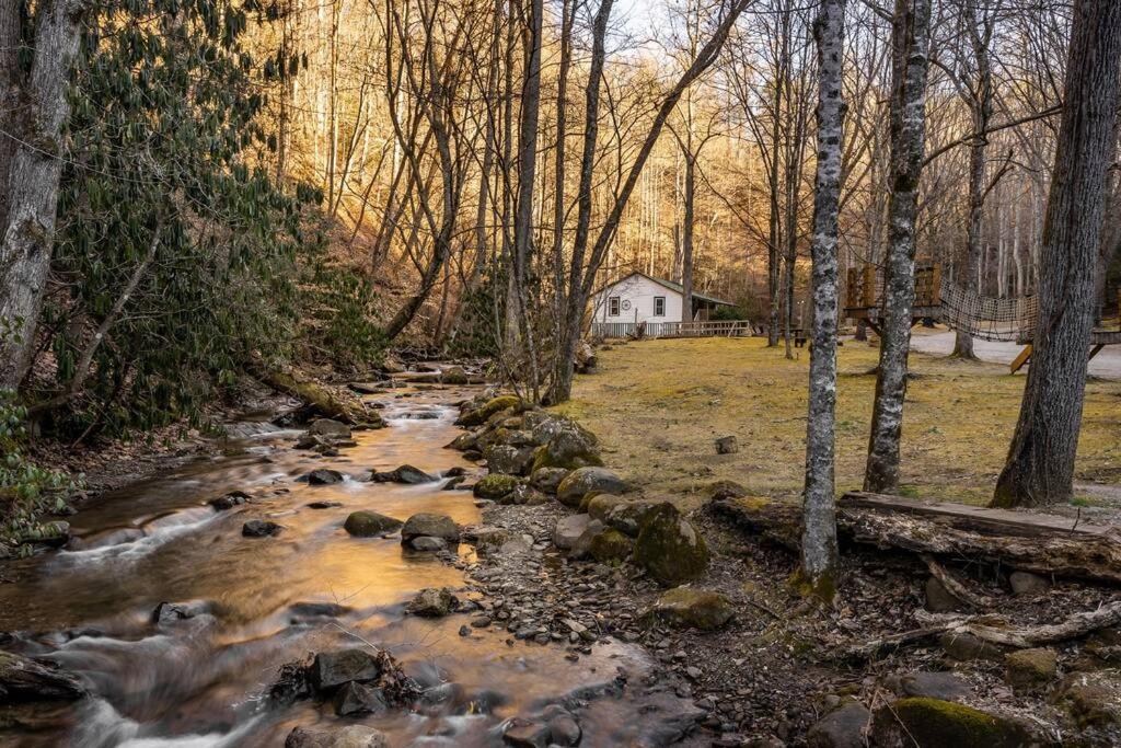 Creekside 1920'S Farmhouse Villa Bryson City Luaran gambar